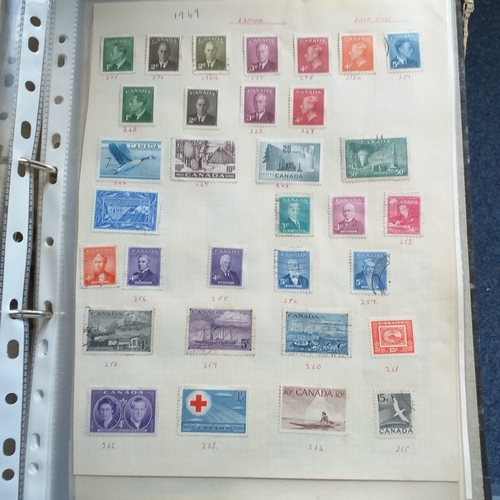 181 - Canada, mint & (mostly) used collection in an A4 Lever Arch file from 1897 to 2010. Issues are sparc... 