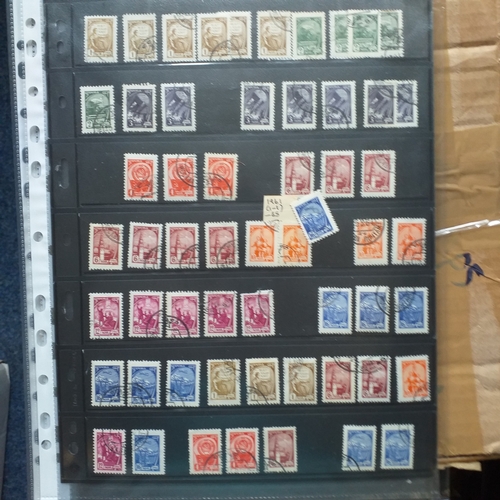 278 - Russia - Used selection on 3x 2 sided Hagners.1960's/80's