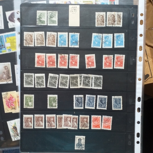 278 - Russia - Used selection on 3x 2 sided Hagners.1960's/80's