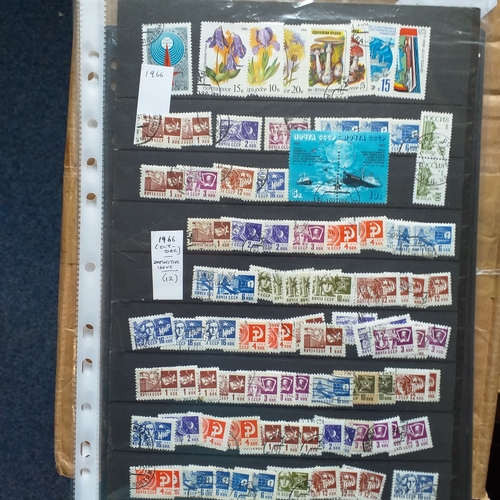 278 - Russia - Used selection on 3x 2 sided Hagners.1960's/80's