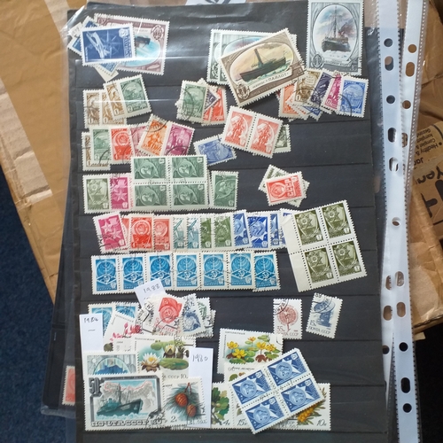 278 - Russia - Used selection on 3x 2 sided Hagners.1960's/80's