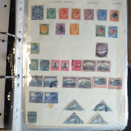 290 - South and South West Africa, mint & (mostly) used collection in an A4 4 Lever Arch file.  Bulk of SA... 