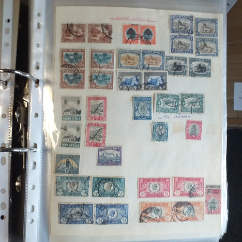 290 - South and South West Africa, mint & (mostly) used collection in an A4 4 Lever Arch file.  Bulk of SA... 