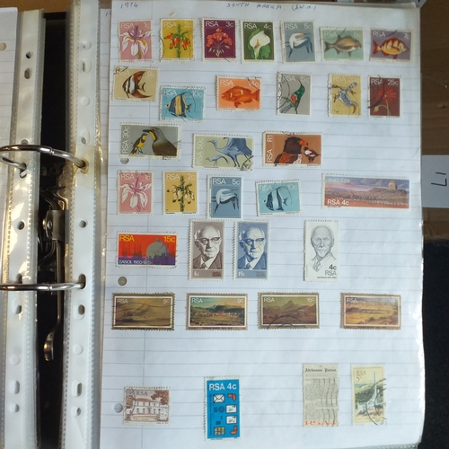 290 - South and South West Africa, mint & (mostly) used collection in an A4 4 Lever Arch file.  Bulk of SA... 