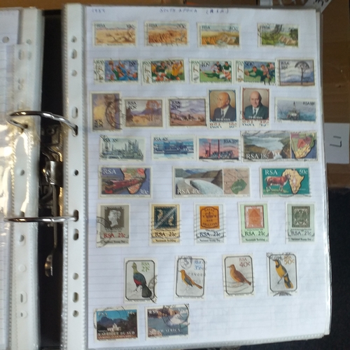 290 - South and South West Africa, mint & (mostly) used collection in an A4 4 Lever Arch file.  Bulk of SA... 