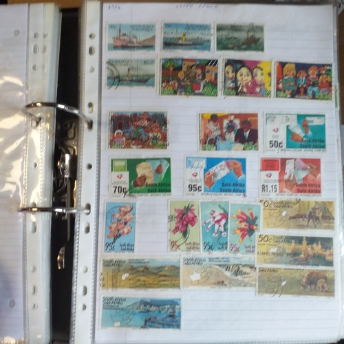 290 - South and South West Africa, mint & (mostly) used collection in an A4 4 Lever Arch file.  Bulk of SA... 