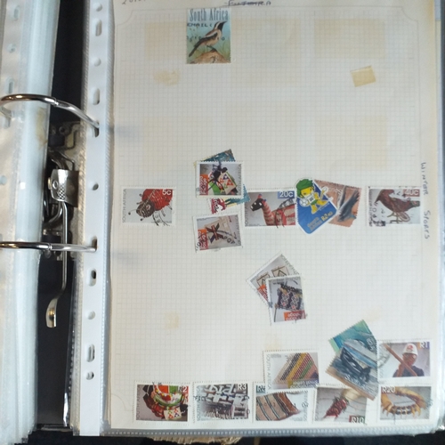 290 - South and South West Africa, mint & (mostly) used collection in an A4 4 Lever Arch file.  Bulk of SA... 