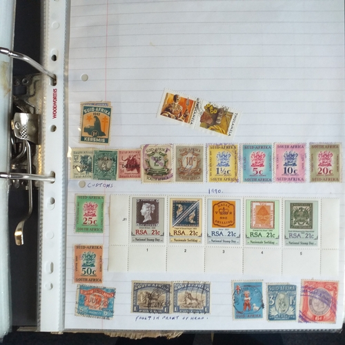 290 - South and South West Africa, mint & (mostly) used collection in an A4 4 Lever Arch file.  Bulk of SA... 
