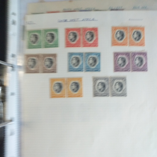 290 - South and South West Africa, mint & (mostly) used collection in an A4 4 Lever Arch file.  Bulk of SA... 