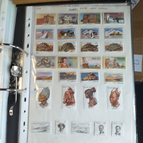 290 - South and South West Africa, mint & (mostly) used collection in an A4 4 Lever Arch file.  Bulk of SA... 