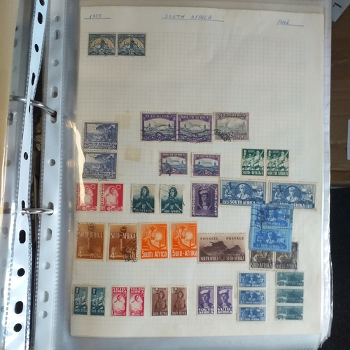 290 - South and South West Africa, mint & (mostly) used collection in an A4 4 Lever Arch file.  Bulk of SA... 