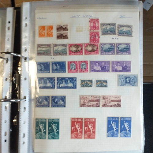 290 - South and South West Africa, mint & (mostly) used collection in an A4 4 Lever Arch file.  Bulk of SA... 
