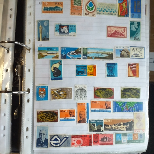 290 - South and South West Africa, mint & (mostly) used collection in an A4 4 Lever Arch file.  Bulk of SA... 