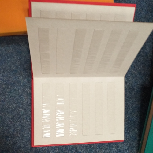 115 - 7 stock books (6 large) all in good condition, Will bold many 100's of stamps