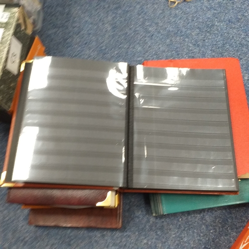 115 - 7 stock books (6 large) all in good condition, Will bold many 100's of stamps