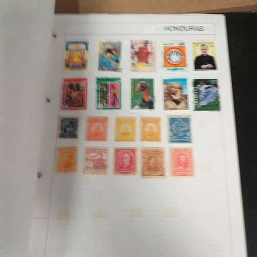 126 - South & Central American Countries collection in a 4 ring binder, mint used includes Bolivia, Domini... 