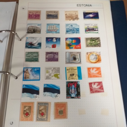 129 - European Countries in a 4 ring binder includes Armenia, Aland, Belarus, Bosnia and Herzegovina, Croa... 