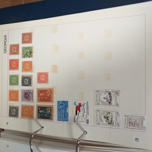 129 - European Countries in a 4 ring binder includes Armenia, Aland, Belarus, Bosnia and Herzegovina, Croa... 