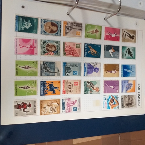 129 - European Countries in a 4 ring binder includes Armenia, Aland, Belarus, Bosnia and Herzegovina, Croa... 