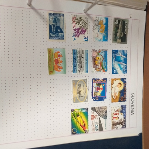 129 - European Countries in a 4 ring binder includes Armenia, Aland, Belarus, Bosnia and Herzegovina, Croa... 