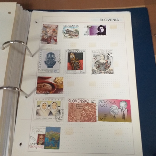 129 - European Countries in a 4 ring binder includes Armenia, Aland, Belarus, Bosnia and Herzegovina, Croa... 