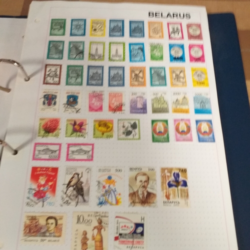 129 - European Countries in a 4 ring binder includes Armenia, Aland, Belarus, Bosnia and Herzegovina, Croa... 