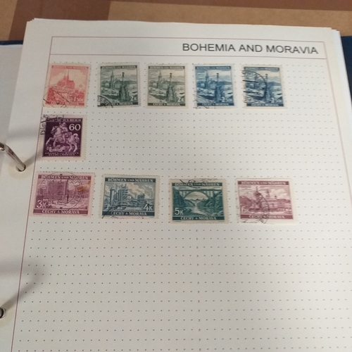 129 - European Countries in a 4 ring binder includes Armenia, Aland, Belarus, Bosnia and Herzegovina, Croa... 