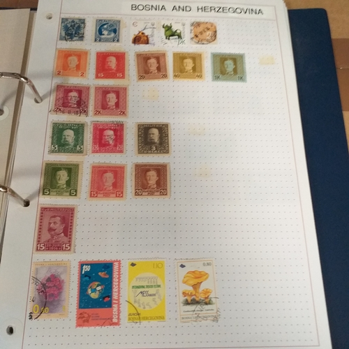 129 - European Countries in a 4 ring binder includes Armenia, Aland, Belarus, Bosnia and Herzegovina, Croa... 