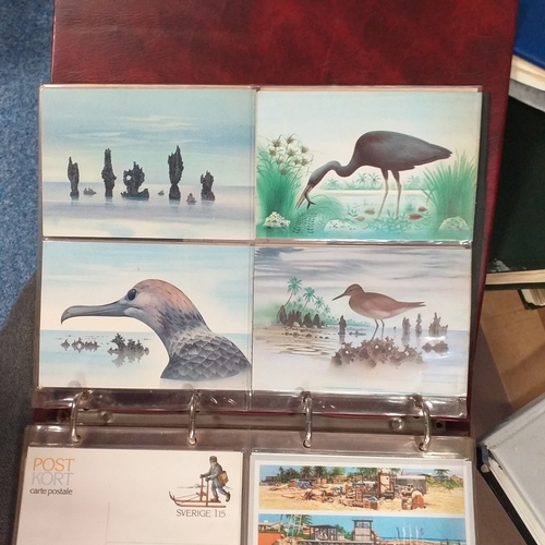 50 - Glory Box of albums and postal history/covers.