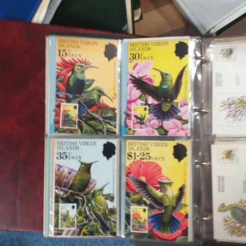 50 - Glory Box of albums and postal history/covers.