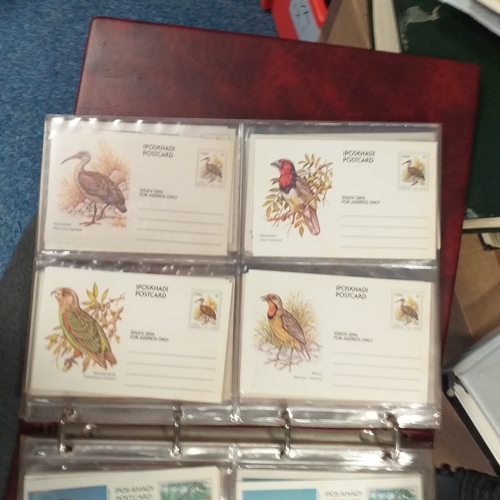 50 - Glory Box of albums and postal history/covers.