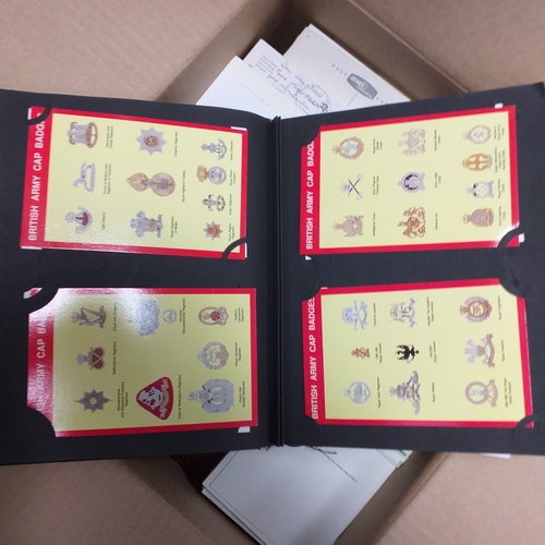 50 - Glory Box of albums and postal history/covers.