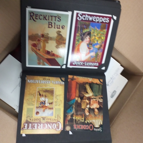 50 - Glory Box of albums and postal history/covers.