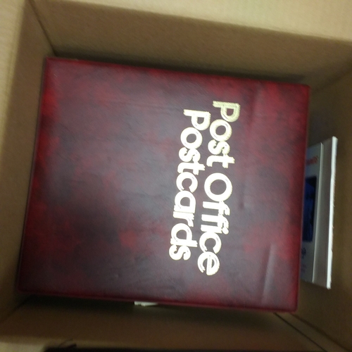 50 - Glory Box of albums and postal history/covers.