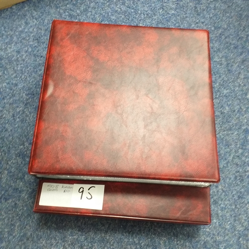 95 - Large Quality album and slipcase conatining a collection of 92 First Day Covers from Kiribati, some ... 