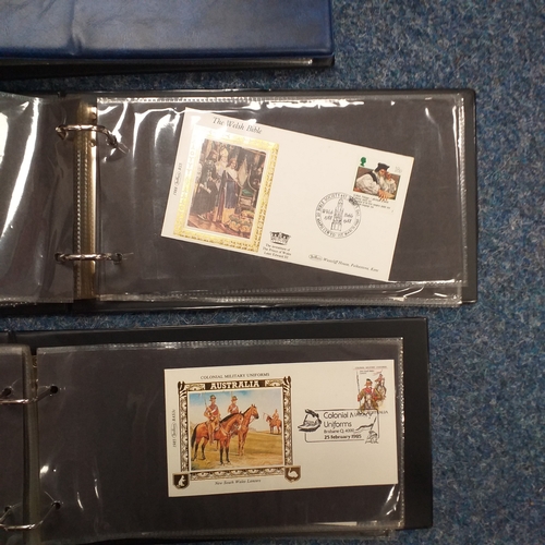 97 - 3 Small Cover Albums containing a superb and interesting selection of 100 Benham Silk covers featuri... 