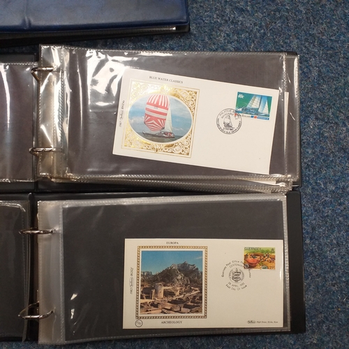 97 - 3 Small Cover Albums containing a superb and interesting selection of 100 Benham Silk covers featuri... 