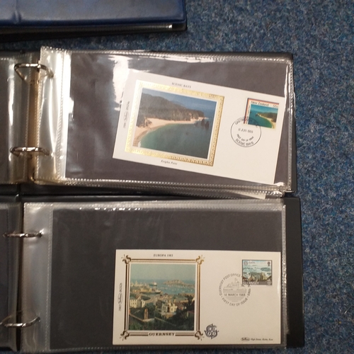 97 - 3 Small Cover Albums containing a superb and interesting selection of 100 Benham Silk covers featuri... 