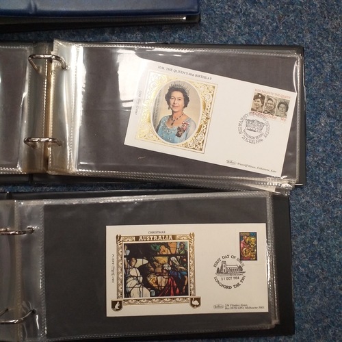 97 - 3 Small Cover Albums containing a superb and interesting selection of 100 Benham Silk covers featuri... 