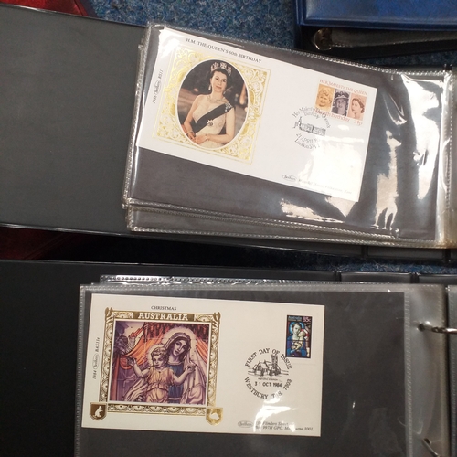 97 - 3 Small Cover Albums containing a superb and interesting selection of 100 Benham Silk covers featuri... 