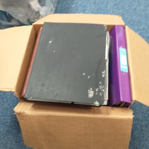 98 - Glory Box of post cards and postal history loose and in albums