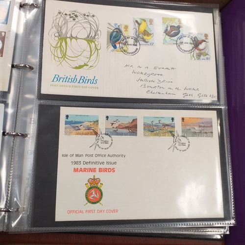 98 - Glory Box of post cards and postal history loose and in albums