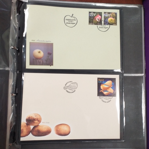 98 - Glory Box of post cards and postal history loose and in albums