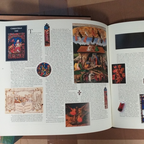 98 - Glory Box of post cards and postal history loose and in albums