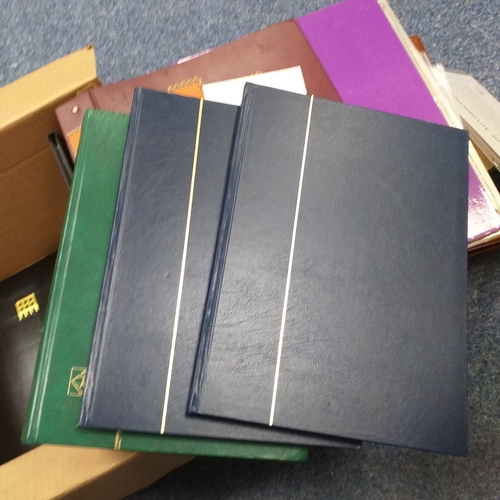 98 - Glory Box of post cards and postal history loose and in albums