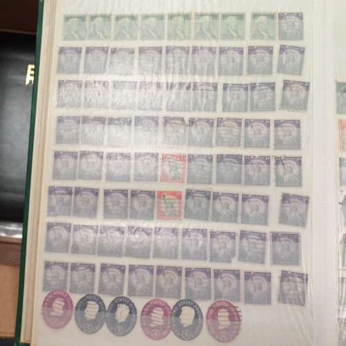 98 - Glory Box of post cards and postal history loose and in albums