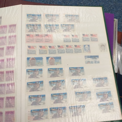 98 - Glory Box of post cards and postal history loose and in albums