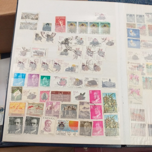 98 - Glory Box of post cards and postal history loose and in albums