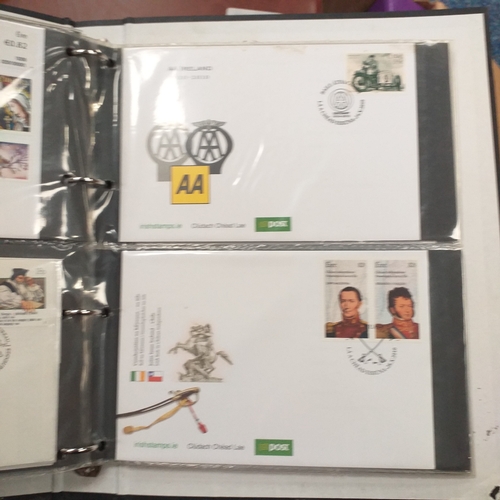 98 - Glory Box of post cards and postal history loose and in albums