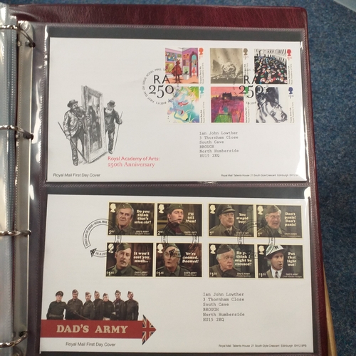 99 - GB First Day Cover collection in 8 Royal Mail First Day Cover albums, collection comprises a range o... 